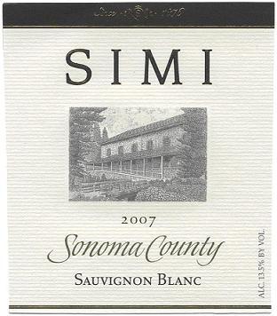 Simi - Sauvignon Blanc Sonoma County NV (750ml) (750ml)