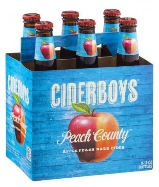 Ciderboys - Peach Apple Cider (6 pack bottles) (6 pack bottles)