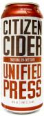 Citizen Cider - Unified Press Cider (4 pack bottles)