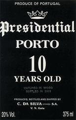 Presidential - 10 Year Tawny Porto NV (750ml) (750ml)