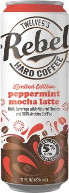 Rebel Hard Coffee - Peppermint Mocha Latte (4 pack 11oz bottles) (4 pack 11oz bottles)