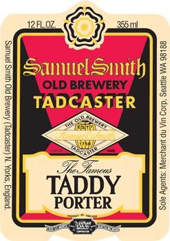 Samuel Smiths - Taddy Porter (4 pack bottles) (4 pack bottles)