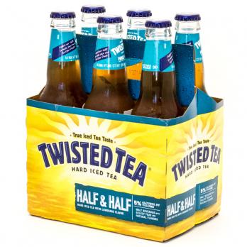 Twisted Tea - Half & Half Iced Tea (6 pack bottles) (6 pack bottles)